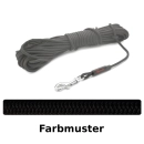 klassische Hundeleine - S - 7m - schwarz